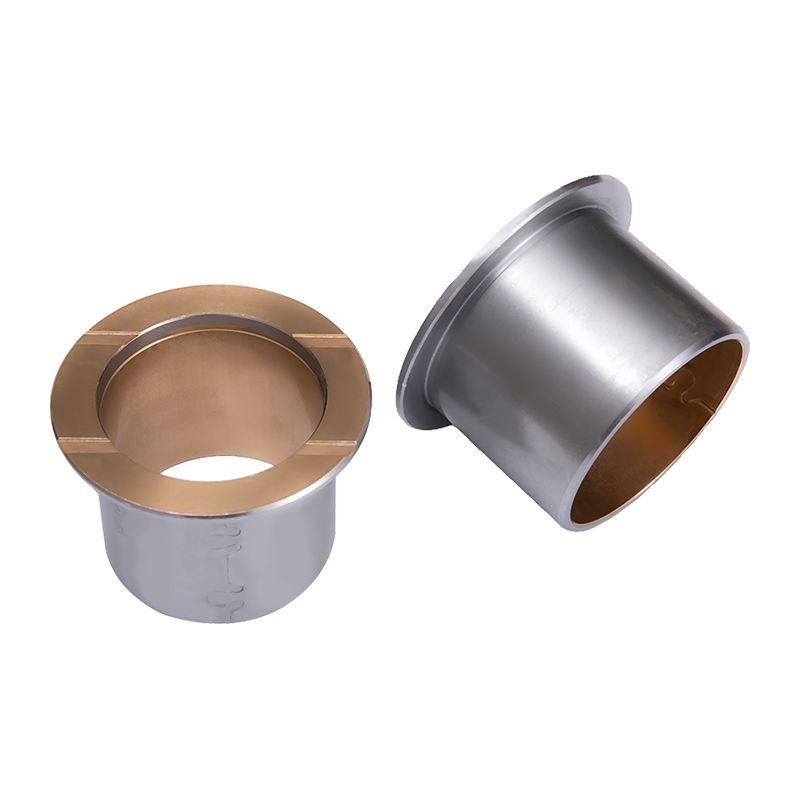 HZ08M Vòng bi composite lưỡng kim có mặt bích hàn